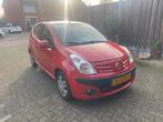 Nissan Pixo 1.0 50KW 5D 2010 Rood, Auto's, Nissan, Voorwielaandrijving, 200 kg, 4 stoelen, Origineel Nederlands