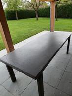 betonlook eettafel 90x220, Huis en Inrichting, Tafels | Eettafels, 50 tot 100 cm, Gebruikt, Rechthoekig, Ophalen