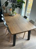6 Scandinavische Kuip Eetkamerstoelen, Huis en Inrichting, Gebruikt, Wit, Scandinavisch, Vijf, Zes of meer stoelen