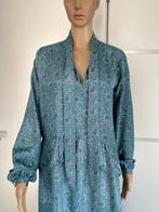 i349 Sissel Edelbo /One Size/ lange jurk maxi groen/ blauw, Kleding | Dames, Jurken, Maat 38/40 (M), Blauw, Zo goed als nieuw