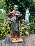 Antiek Mariabeeld ❤️ Maria Overwint de Slang, Ophalen of Verzenden