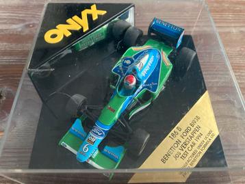Onyx 1:43 Benetton Ford B193B Jos Verstappen Testcar 1994 beschikbaar voor biedingen