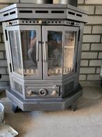 Reny Oslo L Houtkachel 43x69x80 inclusief rookkanalen, Huis en Inrichting, Kachels, Ophalen, Houtkachel, Zo goed als nieuw, Vrijstaand