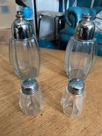 Suiker en- zout  strooier. Strooiers glas glazen brocante, Ophalen of Verzenden