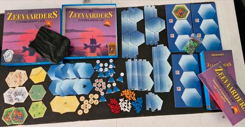 Kolonisten van Catan Zeevaarders 3/4 en 5/6 hout, Hobby en Vrije tijd, Gezelschapsspellen | Bordspellen, Gebruikt, Drie of vier spelers