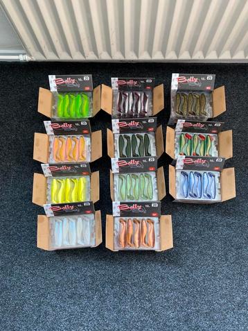 NIEUW Iron Claw Belly boy shads 10cm (11 kleuren) beschikbaar voor biedingen