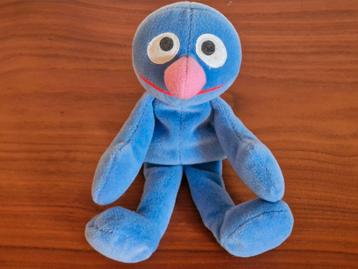 Sesamstraat Tyco preschool Beans knuffel Grover 1997 Vintage beschikbaar voor biedingen