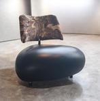 Leolux pallone met nieuwe bekleding, Ophalen, Zo goed als nieuw, 75 tot 100 cm, Leer