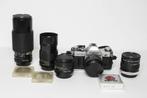 Canon AT-1 met 3 objectieven, Ophalen, Gebruikt, Spiegelreflex, Canon