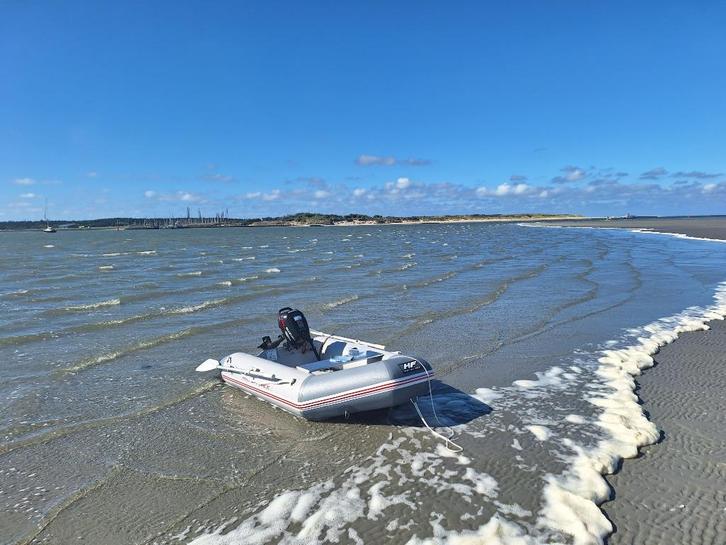 Hydroforce Caspian Rubberboot + Suzuki 2.5 pk 4-takt DF 2.5, Watersport en Boten, Accessoires en Onderhoud, Gebruikt, Motor en Techniek