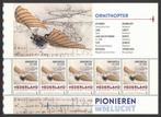Pionieren in de Luchtvaart: Ornithopter, Postzegels en Munten, Ophalen of Verzenden, Na 1940, Postfris