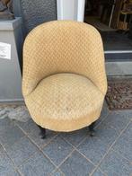 50er jaren cocktail stoeltje met originele bekleding., Ophalen of Verzenden, Zo goed als nieuw