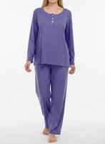 FINE WOMAN 2318 Pyjama effen/stip motief M NIEUW, Nieuw, Ophalen of Verzenden, Holland Underwear, Nvt