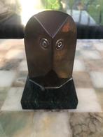 bronzen uil art deco design, Antiek en Kunst, Antiek | Koper en Brons, Ophalen of Verzenden, Brons