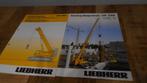 Prospekt Technische Daten Brochure liebherr ltr 1100, Ophalen of Verzenden, Zo goed als nieuw, Overige merken
