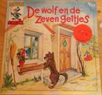 De Wolf en de zeven geitjes, Ophalen of Verzenden, Gebruikt, 7 inch, Nederlandstalig