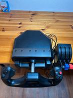 Saitec logitech yoke met thottle voor pc, Ophalen, Zo goed als nieuw