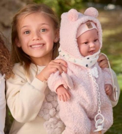 soft body levensechte baby pop llorens babypop geluid speen, Kinderen en Baby's, Speelgoed | Poppen, Nieuw, Babypop, Ophalen of Verzenden