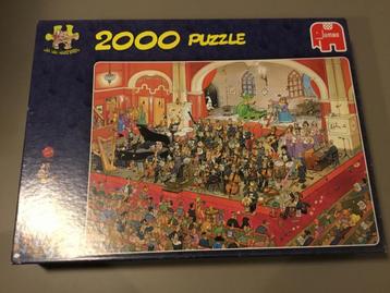 Jan van Haasteren Puzzel 2000 stukjes - Compleet! beschikbaar voor biedingen