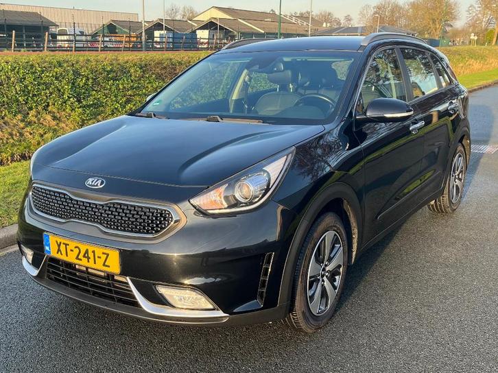 Kia Niro Hybrid Automaat 2019 | Zwart | 60k km | 1e eigenaar, Auto's, Kia, Particulier, Niro, ABS, Achteruitrijcamera, Airbags