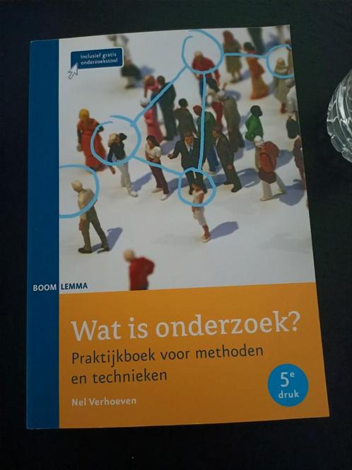 Nel Verhoeven - Wat is onderzoek?, Boeken, Wetenschap, Zo goed als nieuw, Ophalen of Verzenden