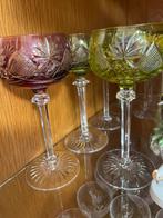 6 Val Saint Lambert Roemers Kristallen Wijnglazen, Ophalen of Verzenden