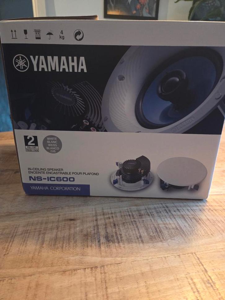 Yamaha NS-IC600 Plafondspeaker - Nieuw in Doos!, Audio, Tv en Foto, Luidsprekers, Nieuw, Overige typen, Minder dan 60 watt, Overige merken