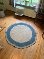 Vloerkleed rond jute 130cm, Huis en Inrichting, Stoffering | Vloerbedekking, Vloerkleed, Overige typen, Ophalen of Verzenden, Zo goed als nieuw