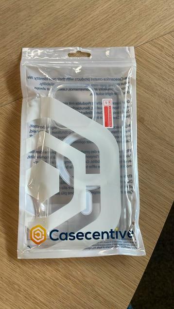 Casecentive Silicone Magsafe Case iPhone 16 Pro Clear beschikbaar voor biedingen
