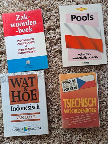 20 Zakwoordenboekjes Diverse Talen beschikbaar voor biedingen