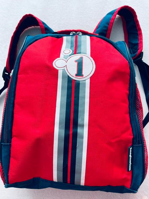 Imaginarium Rugzak Blauw/Rood, Sieraden, Tassen en Uiterlijk, Tassen | Schooltassen, Zo goed als nieuw, Rugtas, 30 tot 40 cm, 30 tot 40 cm