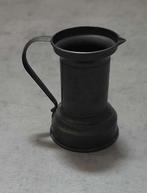 Tinnen Kannetje / KAN van tin. 7,5 cm hoog, Ophalen of Verzenden, Zo goed als nieuw