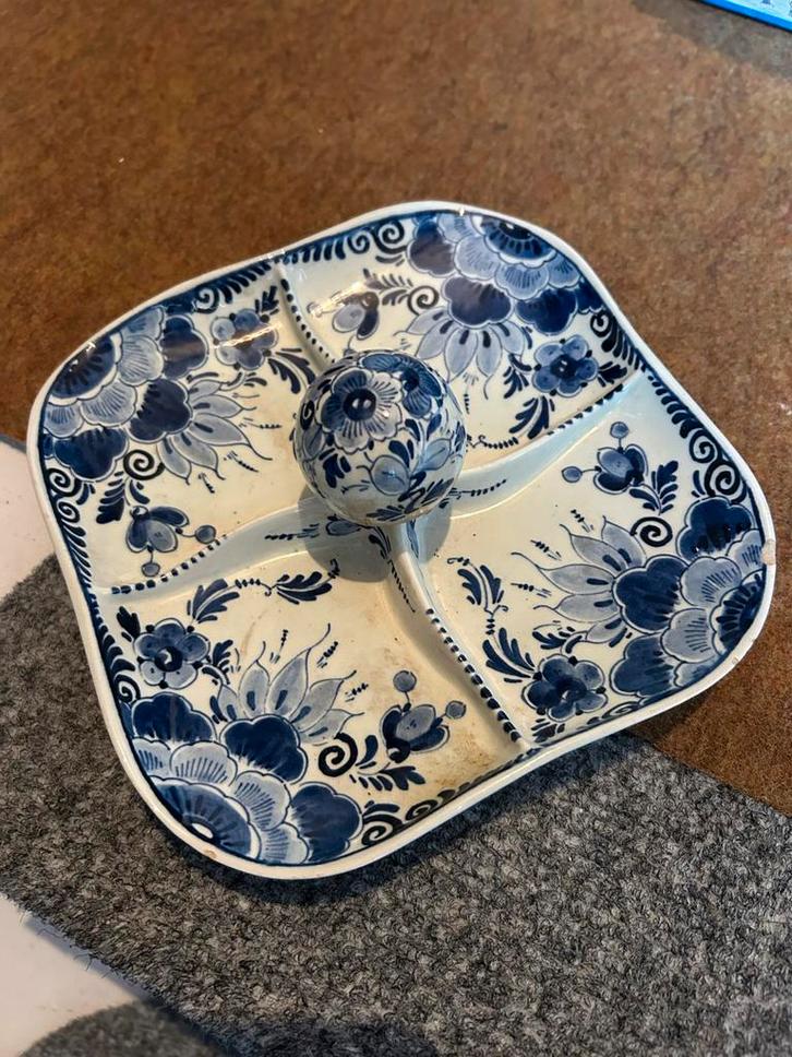 Delfts Blauw Bonbonschaal Regina, Antiek en Kunst, Antiek | Keramiek en Aardewerk, Ophalen of Verzenden