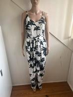 Ambika jumpsuit maat M wit zwart print palmbomen, Kleding | Dames, Jumpsuits, Maat 38/40 (M), Wit, Ophalen of Verzenden, Zo goed als nieuw