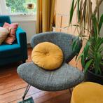 Geweldige grijs grijze fauteuil WOOOD in top staat stoel, Ophalen, Zo goed als nieuw