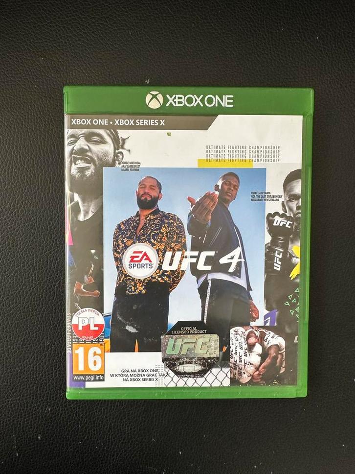 UFC 4 - Xbox One / Series X, Spelcomputers en Games, Games | Xbox One, Zo goed als nieuw, Sport, 2 spelers, Vanaf 16 jaar, Eén computer