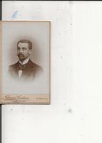 CdV Heer met snor en strik Coesveld, Ophalen of Verzenden, Voor 1920, Ongelopen, Zuid-Holland