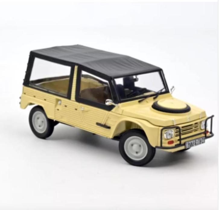 Citroen Mehari 4X4 1979 Hoggar Beige 1/18 NOREV ref. 181527, Hobby en Vrije tijd, Modelauto's | 1:18, Nieuw, Auto, Norev, Verzenden