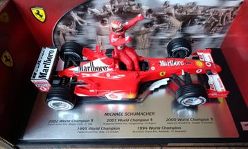 Ferrari F2002 M. Schumacher 5 times World Champion F1 1/18 beschikbaar voor biedingen