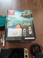 Nintendo Switch OLED tears of the kingdom special edition, J, Ophalen of Verzenden, Zo goed als nieuw, U