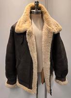 Heren pilotenjas lammy coat - XXL - lamsleer lamsvacht, Ophalen of Verzenden, Gedragen, Overige maten, Bruin