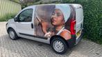 Peugeot Bipper 1.3 D 59KW, ex. BTW, Nw.APK, Unieke Art Wrap, Stof, 4 cilinders, 400 kg, 23 km/l