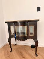 Antiek Kabinetje theekast met Glazen Deuren, Antiek en Kunst, Antiek | Meubels | Kasten, Ophalen