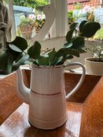 Oude witte emaille koffiekan- wagenschuur, Ophalen of Verzenden