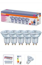 OSRAM 5x GU10 Led Spot Dimbaar Warm wit Licht Universeel 3W, Ophalen of Verzenden, Zo goed als nieuw, Led