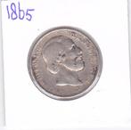 1 gulden 1865 Willem 3 voor 15 euro, Postzegels en Munten, Munten | Nederland, 1 gulden, Koning Willem III, Zilver, Ophalen of Verzenden