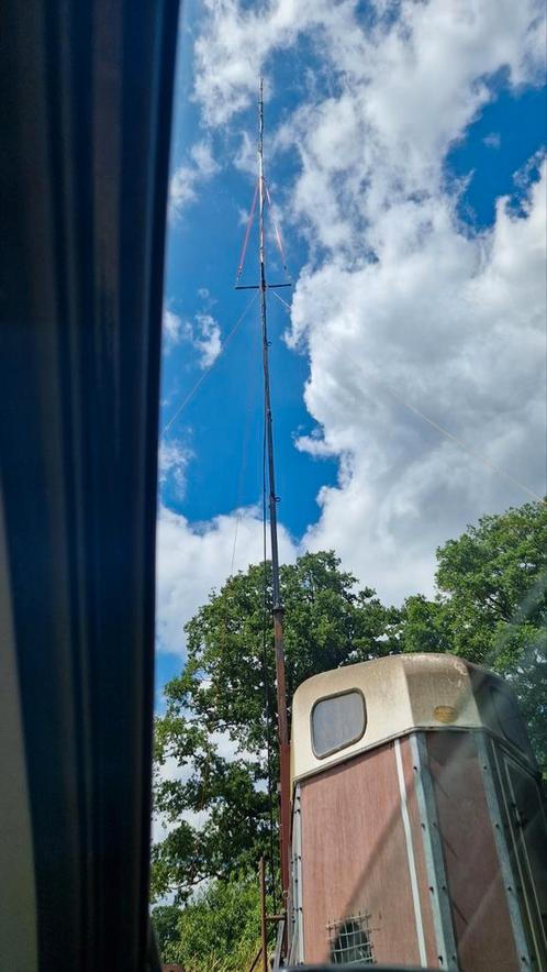 5x6 kokermast, Telecommunicatie, Antennes en Masten, Nieuw, Ophalen