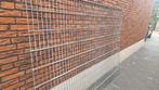 dubbel staafmat hekwerk afmeting 2,5x1,8mtr gegalvaniseerd, Ophalen, Gebruikt