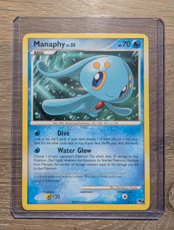 Manaphy Pop9 2/17 non-holo beschikbaar voor biedingen