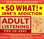 jane's addiction - so what! promo, Ophalen of Verzenden, Zo goed als nieuw, Rock en Metal
